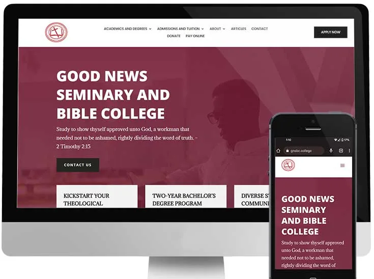 GNSBC College website