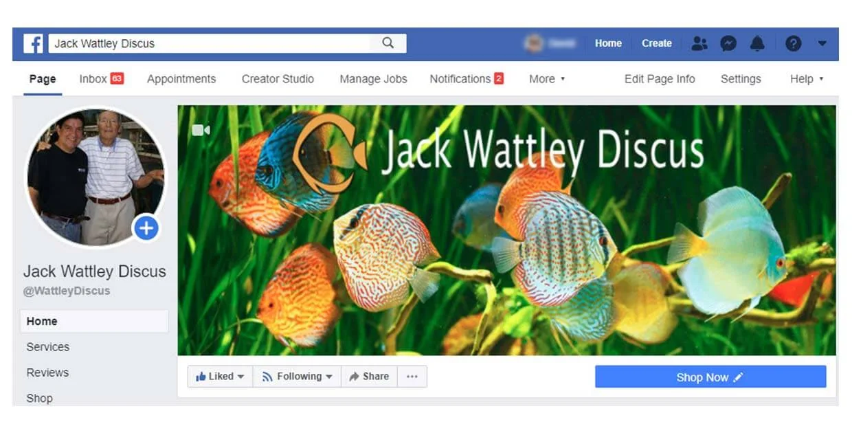 Jack Wattley Facebook Page